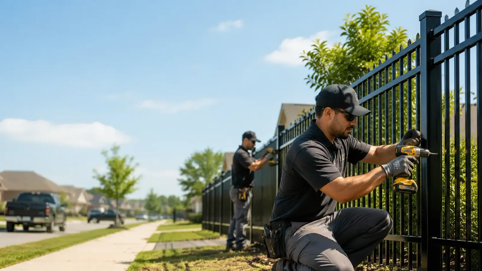 Metal Fence Installation in Milam, TX